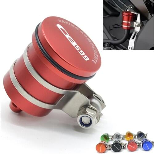 Brake Fluid Reservoir Connection Brake Fuel Hose Bracket Tank Oil Fluid Cup Cover For HONDA CB599 CB600 HORNET 599 CB919 919