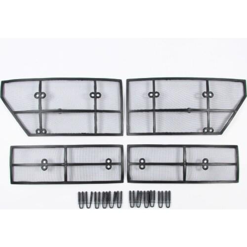 Wtfs Stainless Steel ABS Insect Grille Mesh Grill Inserts Insect Net Insect-Proof Net for Honda Vezel 2015-2018 [QP1155]