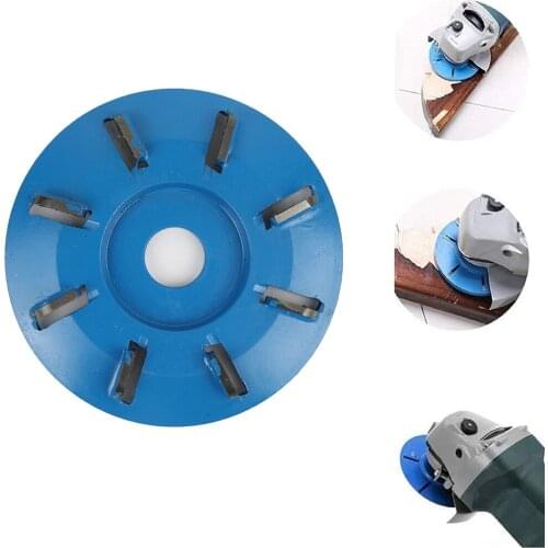 90mm Diameter Portable Carving Disc Milling Cutter 8T Woodworking Saw Blade Turbo Tea Tray for 16mm Aperture Angle Grinders Tool