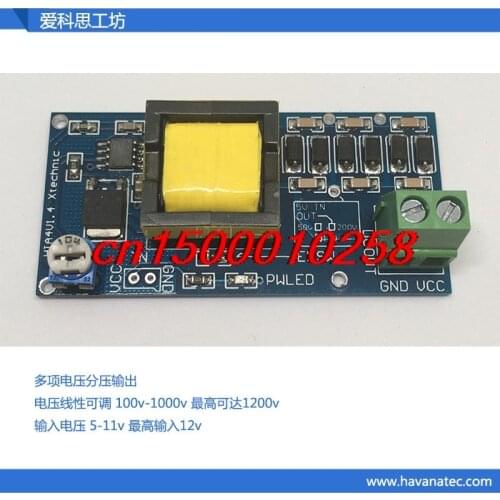 FREE SHIPPING %100 New and original Boost conversion adjustable DC power supply module 5V-400V 300V 900V 1000V