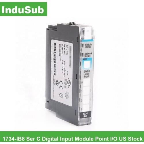 1734-IB8 24V Dc 8 Ser C Digital Channel Sink Input Module Point I/O US Stock