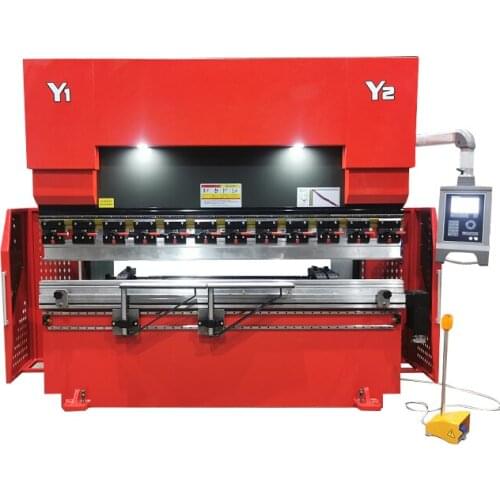 DA52S CNC Hydraulic Bender Tools WC67K Sheet Metal Folding Press Brake Machine 160T 3200