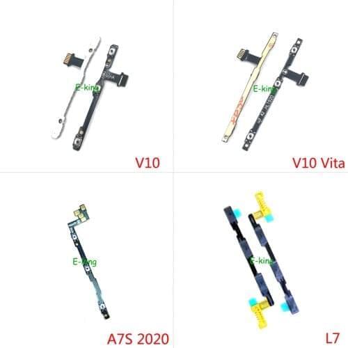 For ZTE Blade V10 Vita A7S 2020 A7020 L7 L8 Power On Off Volume Up Down Switch Side Button Key Flex Cable