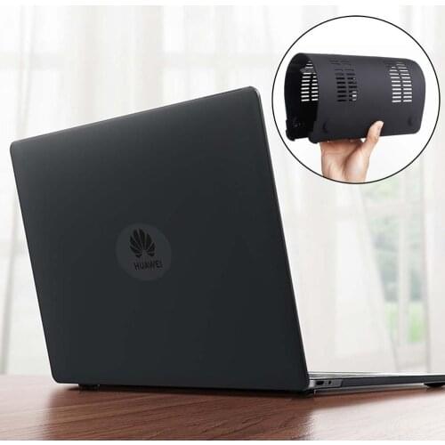 KK&LL For HUAWEI MateBook X Pro 2019 13.9 / MateBook 13 14 inch - Black Matte Hard PC Shell Laptop Anti-Scratch case Cover