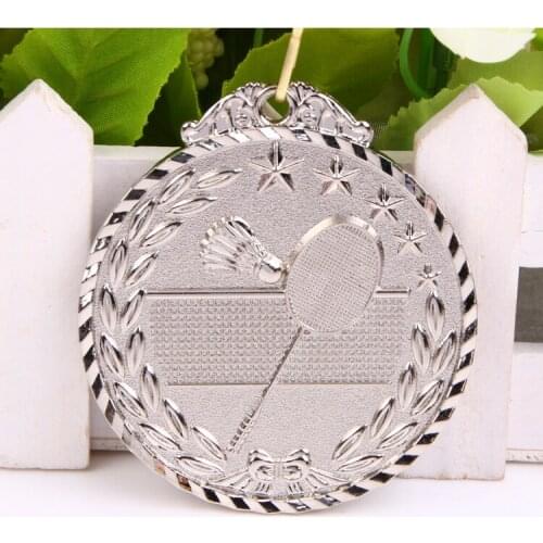 Badminton Medals Gold Color Medal and Silver Color Medal and Branze Color Medal