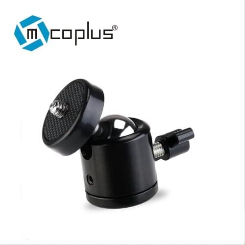 Mcoplus mini tripod ball head for Canon Nikon Sony DSLR Camera Camcorder DV Mini Tripod LED Light Flash Bracket with 1/4"