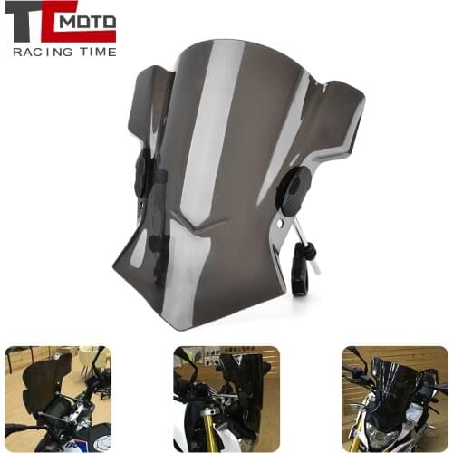 Motorcycle Windshield Deflector Windscreen for Honda CB1000R CB 1000 R CB1100 CB300F CB500F CB900F CTX700N CTX700ND Grom 125
