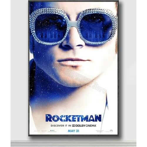 NJ275 Rocketman Movie 2 Silk Posters and Prints wall art Art Poster Home Decor