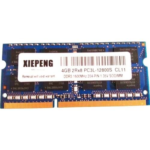 8GB DDR3L 1600MHz RAM for DELL Latitude E6430 S ATG E6440 E6520 E6530 E6540 E7240 Laptop 4GB 1Rx8 PC3L-12800S Notebook Memory