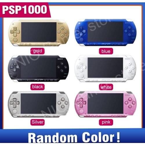 Original PSP refurbished PSP for Sony PSP 1000 PSP-1000 game console 16 32GB 64GB 128GB memory card black handheld game console
