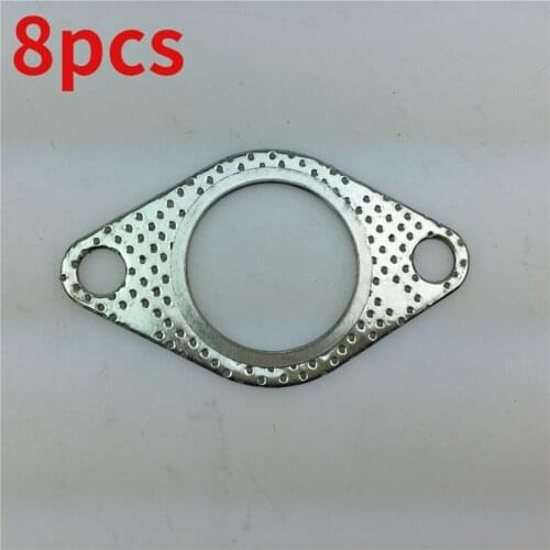 8pcs, for The Chery QQ Car Muffler Interface Pad Chery QQ372 0.8 Displacement Exhaust Pipe Gasket