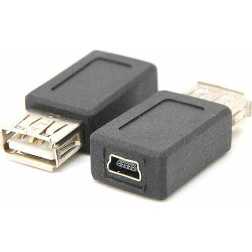 10pcs USB 2.0 female Standard Type A to Micro USB Female Adapter ADAPTOR