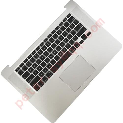 2015 A1398 Topcase for Macbook Pro Retina 15.4 inches Top case with US keyboard trackpad backlight