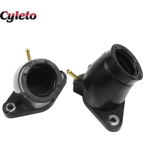 Carburetor Intake Manifold Interface Adapter for Yamaha V-Star XVS650 XVS 650 Dragstar Custom Classic 97-16 XVS400 XVS 400 96-08