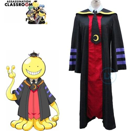 Anime Assassination Classroom Cosplay Costumes Koro Sensei Cosplay Costume Uniforms Halloween Party Game Ansatsu Kyoushitsu