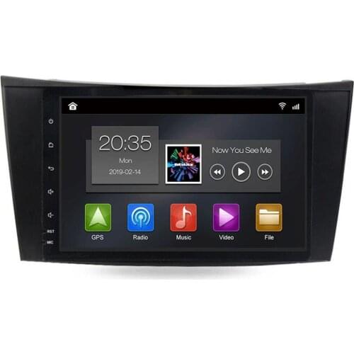 For Mercedes Benz E-class W211 E200 E220 E300 E350 E240 E270 E280 CLS W219 2 din Android10 Car Radio Multimedia DVD GPS DSP IPS