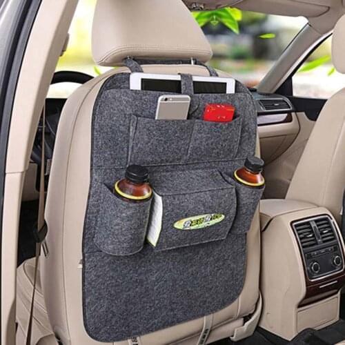 Car Rear Seat Storage Box Multi-pocket Storage Bag for Honda CRV Accord Odeysey Crosstour FIT Jazz City Civic JADE Crider
