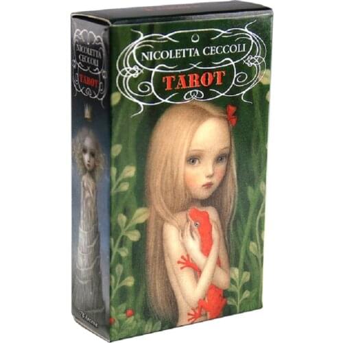 Nicoletta Cecco Tarot Cards Board Game For Family Party Tarot Playing Card Table Game Entertainment With English PDF Guidebook