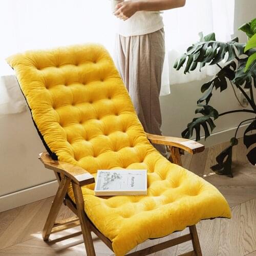Recliner Mat Plush Cushion Cushion Integrated Four Seasons Universal Office Computer Chair Thickened Cotton Cushion