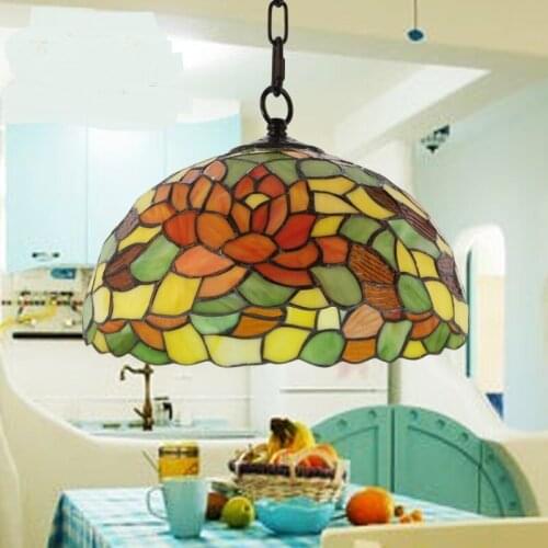 Newest Lighting light pendant light flower dining room pendant light entranceway lamps round ZCL