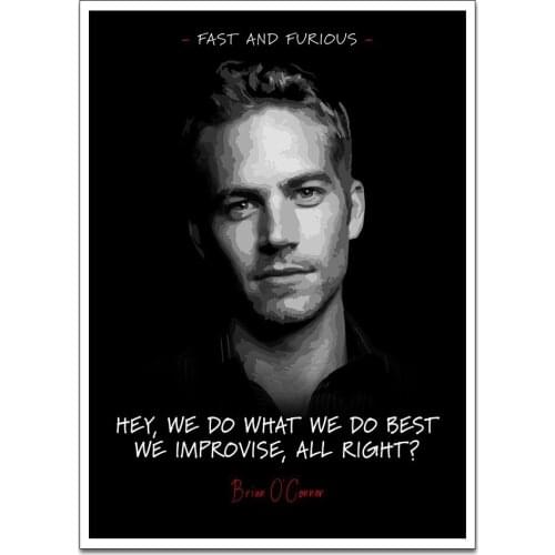 Canvas Poster Brian OConner Wall Art Painting Posters and Prints Wall Pictures for Home Decor No Frame