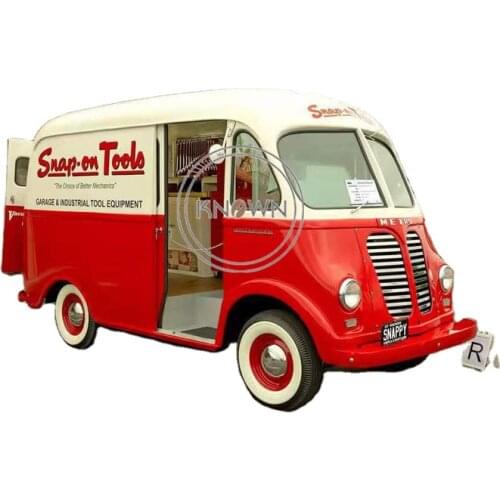 Vintage Electric Food Concession Vending Cart Snack Burger Hot Dog Van Truck Trolley Kiosk