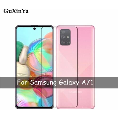 2pcs Tempered Glass For Samsung Galaxy A71 Screen Protector Glass For Samsung A71 Anti-scratch Glass SM-A715F 6.7"