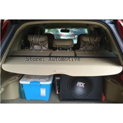 Car Rear Trunk Security Shield Cargo Screen Shield shade Cover Fits For VOLVO XC90 /XC Classic 2003-2013(Black,beige)