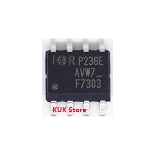 Real 100% Original NEW F7303 IRF7303 IRF7303TRPBF SOP8 50PCS/LOT