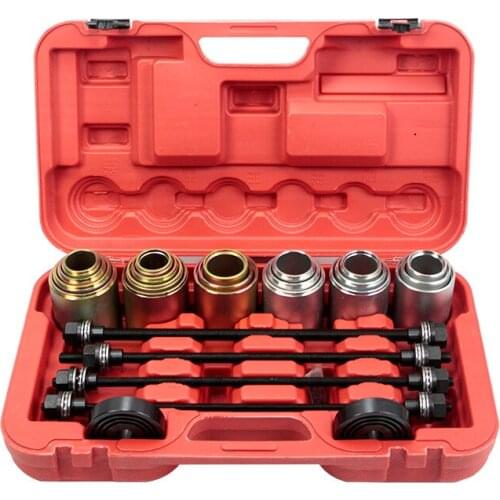 26pcs Universal Press and Pull Sleeve Tool Kit Bush bearing press Bearing Remover Set tools for auto