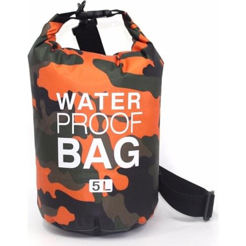 2L 5L 10L Sports Waterproof Ocean Pack PVC Dry Bag Pouch Swimming Swim Storage Impermeable Water Proof Bag
