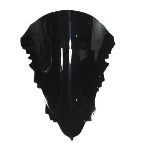 Black ABS Plastic Windshield Windscreen For Yamaha YZF R1 2002-2003 Motorcycle