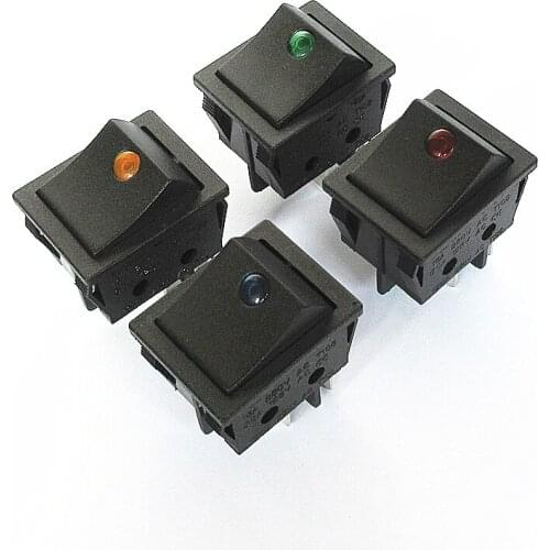 Rocker Switch KCD4 Four Leg Cat Eye Light Boat Type Pump/ Treadmill Repair Switch