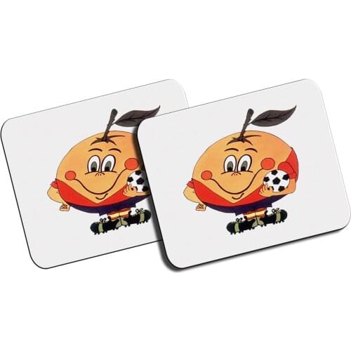 MERCHANDMANIA PACK 2 large Orange World Pet Mats Spain for raton computer pc laptop accessory offer