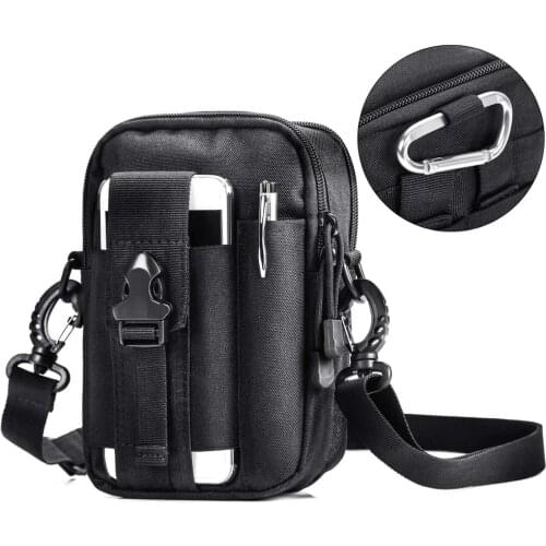 Multifunctional Camping Waist Pack Climbing Emergency Molle Survival Kits Outdoor Tactical Bag Wallet Pouch Outdoor Sport Pack