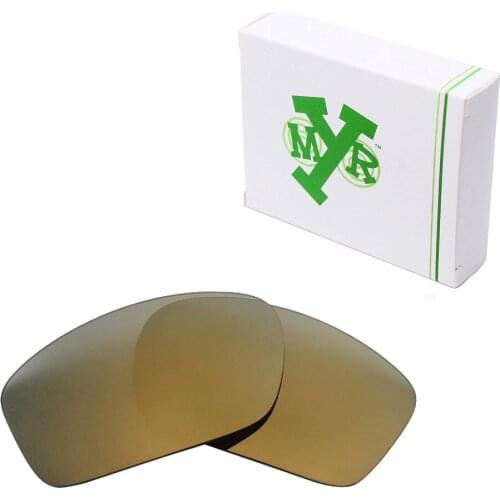 Mryok POLARIZED Replacement Lenses for Oakley Scalpel Sunglasses Bronze Gold