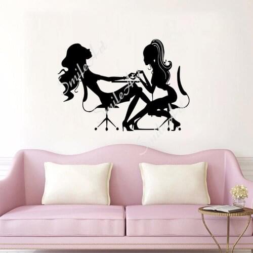 Cartoon Manicure Vinyl Decals Wall Stickers For Babys Rooms Decal Creative Stickers