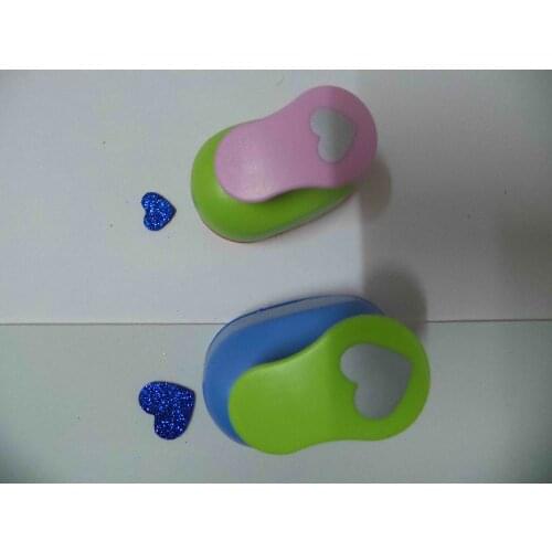 2pcs (2.5cm,1.6cm) heart shape craft punch set Punch Craft Scrapbooking school Paper Puncher eva hole punch free shipping