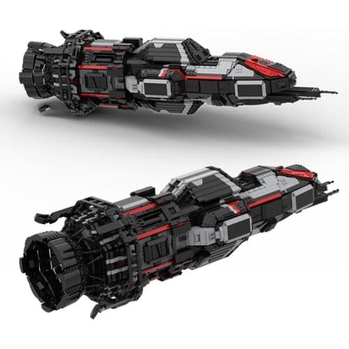 2021 New MOC Space Spaceship Series Building Block Set Bricks High Tech Sets Sky Classic Model Kids Boy Hobbies Collection Gifts