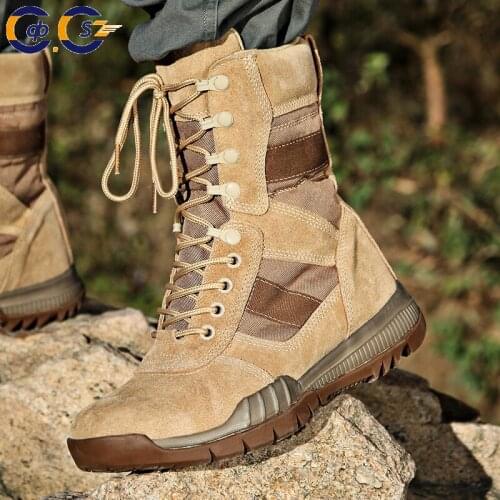 Autumn Outdoor Hight-Top Special Forces 07 Ultra-Light Combat Mens Army Fans Military Mountaineering Combat Tactical Boots men