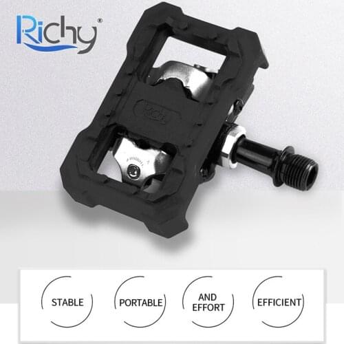 Richy mountain bike lock pedal turn flat pedal converter pedal lock pedal lock plate M520/M540/M8000/M9000