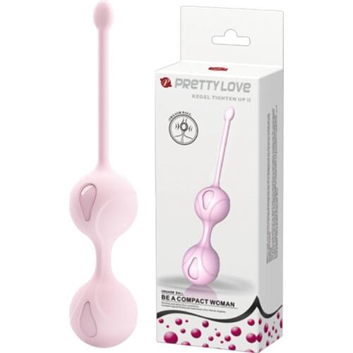 Pretty Love Kegel Ball Vagina Exercise Tighten Trainer Silicone Ben Wa Balls Love Ball Sex Vaginal Bolas Sex Toy for Women