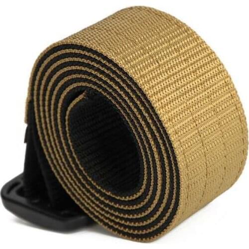 YAKEDA Heavy Duty Green Combat Nylon Inner Military Tactical Belt With Plastic Buckle