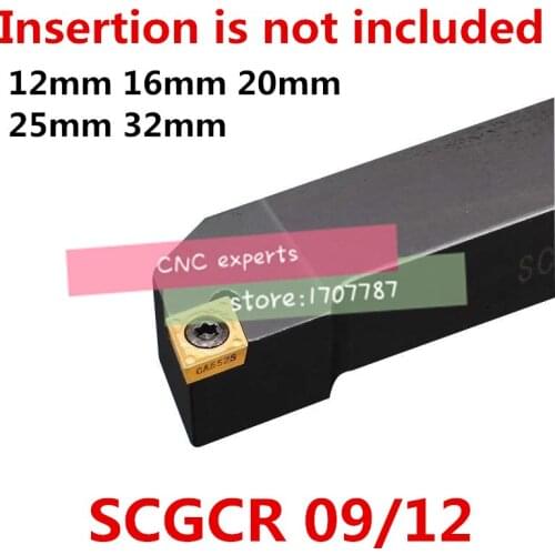 SCGCR1212H09 SCGCR1616H09 SCGCR2020K09 SCGCR2525M09 tool holder CNC lathe External Turning tools