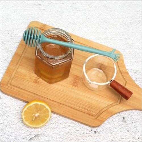High Quality Honey Stir Creative Jam Stick Plastic Honey Stick Smooth And Burr Free Coffee Milk Tea Stirring Stick Kitchen Tool
