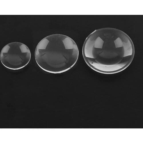 10pcs Lenticular Biconvex Lens 3D Virtual VR Glasses Lens Magnifier Convex Lens