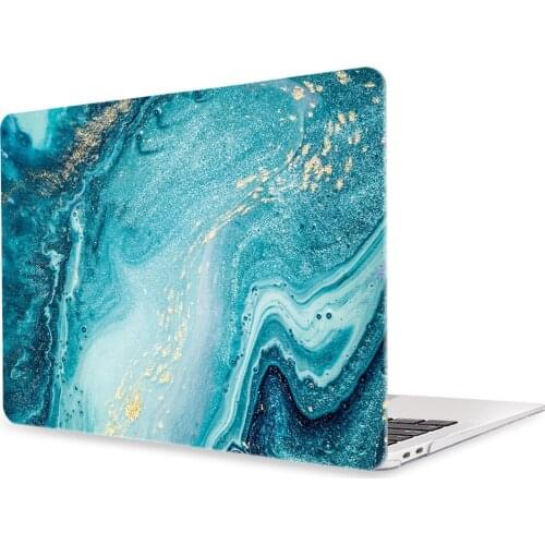 Tablet Shell Pouch Colored marble Painting laptop Case For 11 12 13 15 Inchs Apple Macbook Air Pro Retina Touch Bar A2159 A1932