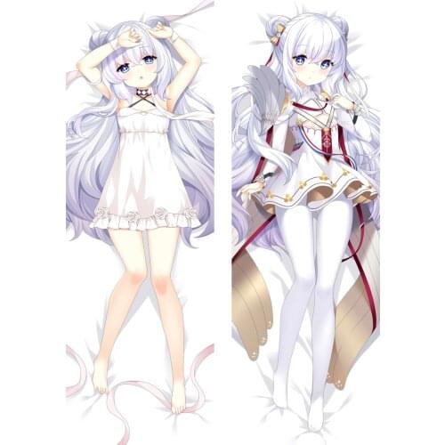 Anime Azur Lane MNF Le Malin Dakimakura Hugging Body Bedding Male Otaku Throw Pillow Case Cover Pillowcase