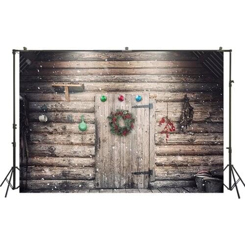 HUAYI Photography Backdrops Christmas Photo Background Christmas Xmas Family Party Decor Banner Studio Photobooth BackdropXT7732