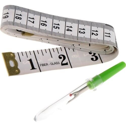 1.5 M / 60 Inch Tailor Sewing Ruler Tape Measure & Steel Seam Ripper